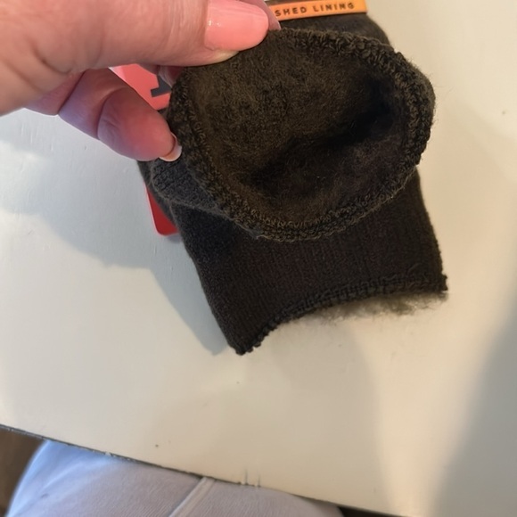 Tru/fit xtreme thermal heated crew socks 1 pair shoe size 5-10 brown nwt mens. - Picture 11 of 11